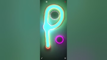 P & A letter animation magical effect in 3d 🔥💯💥🔥🧐😱