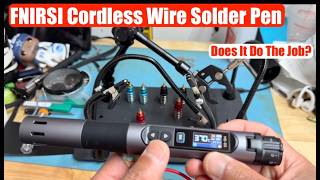 FNIRSI Cordless USB Rechargeable Soldering Pen. Really Convenient Design!