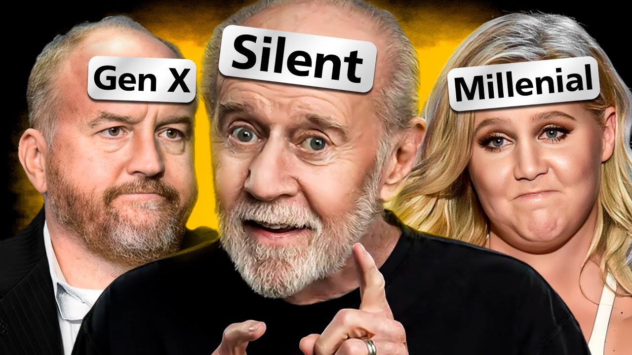 The Most Controversial Comedian From Every Generation