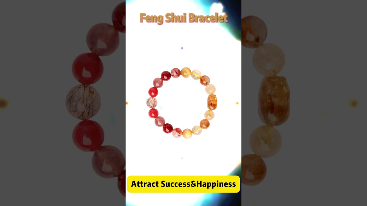 Feng Shui Five Elements Bracelet For Wealth Luck Health Love 