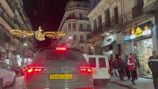 4K - NIGHT EID SHOPPING - Rue Didouche Mourad - ALGIERS - RAMADAN 2023