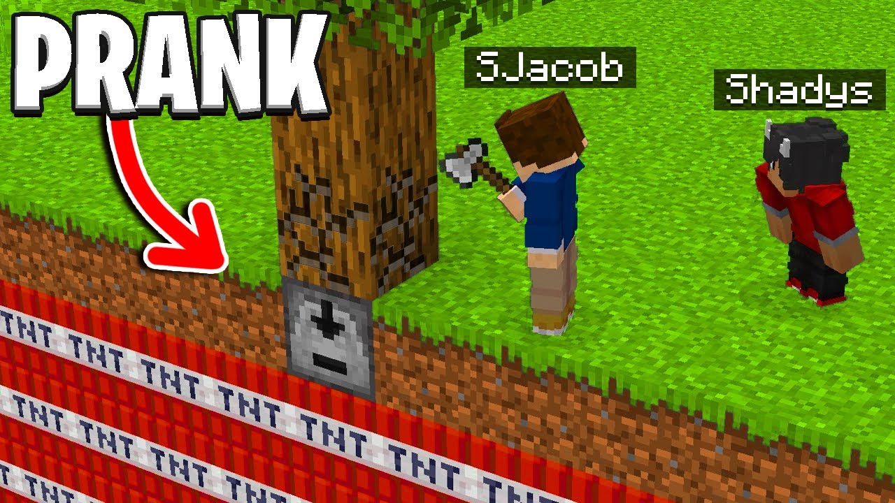 Jeg Pranker Jacob HELE DAGEN I Minecraft!