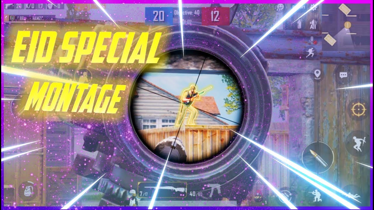 EID SPECIAL MONTAGE 🤩🔥| DJ SNAKE Magenta Riddim 🔥 | PUBG MOBILE