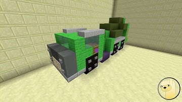 Minecraft - How To Build Transformers G1 Mixmaster!