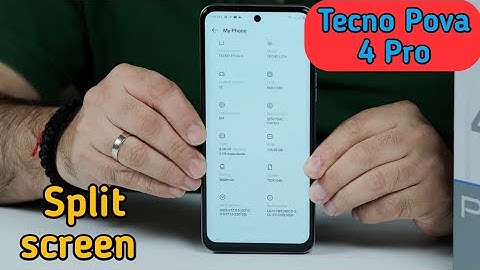 How To Enable Split Screen In Tecno Pova 4 Pro, Dual Screen Create In Tecno Pova 4 Pro,