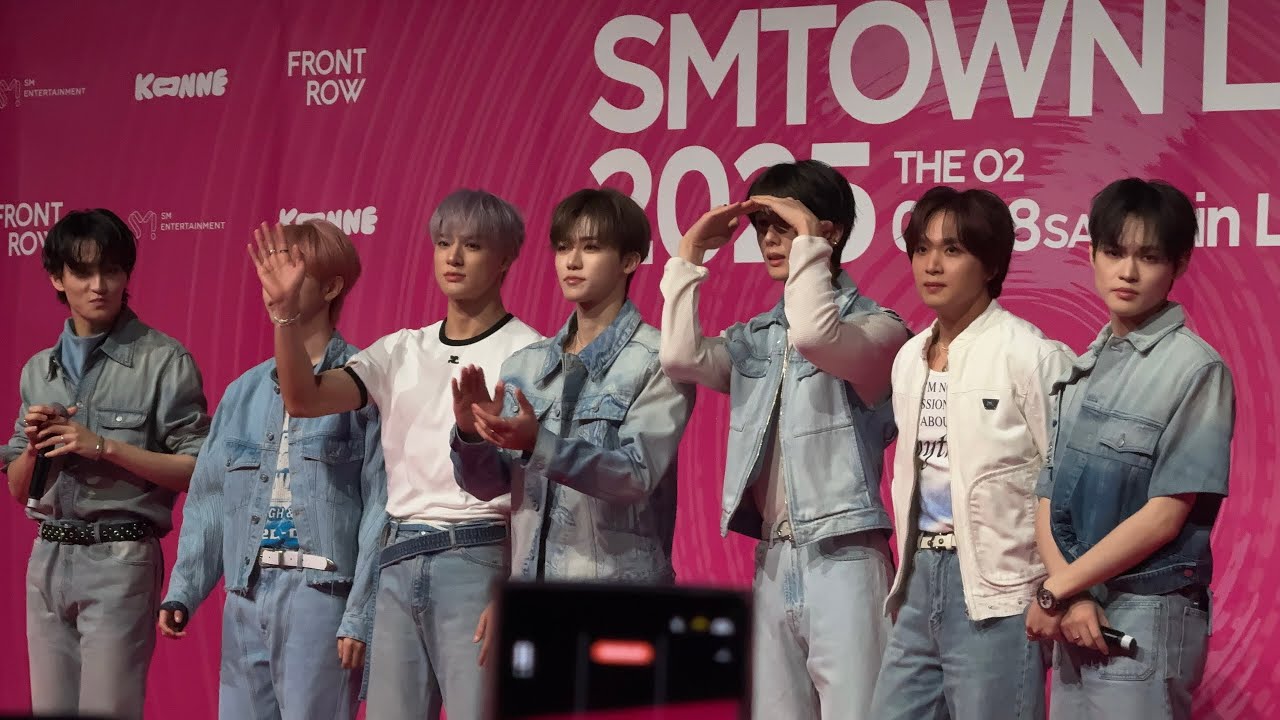 [4K] NCT DREAM (엔시티드림) at SMTOWN LIVE 2025 in London | Pink Carpet + Main show