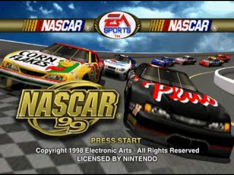 Nascar 99 [N64] | Crash Compilation - YouTube