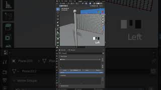 Easy Flag Animation in Blender in 1 Min 🔥😱 #shorts #blender #tutorial #blendertutorial