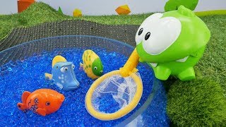 Игры Ам Няма - Ам Ням и пруд для рыбок из орбиз Игры Ам Няма - Ам Ням и пруд для рыбок из орбиз