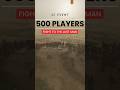 500 PLAYERS WAGE WAR!  #multiplayer #gaming