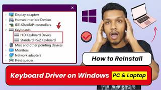 How To ReInstall Keyboard Driver on Windows | Update External Or Internal Keyboard Drivers