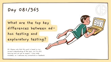 What are the top key differences between ad hoc testing and exploratory testing?
