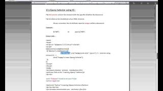 JQUERY SELECTOR USING ID ATTR