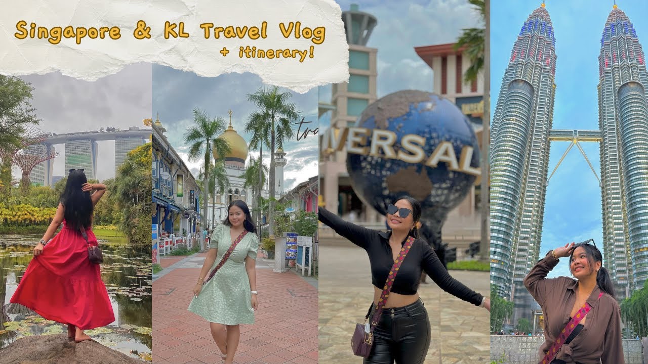7 DAYS ITINERARY SINGAPORE & MALAYSIA VLOG 2023