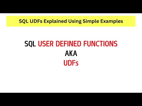 SQL User Defined Functions aka UDFs.