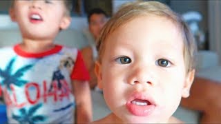 Our Asian Kids Have Colored Eyes!