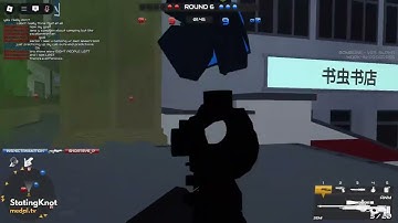 [Bombline Roblox] Insane Super Fast AWM 1v1 Quickscope!