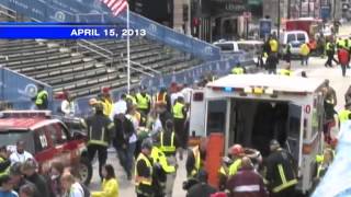 Thousands Mark Boston Marathon  Bomb Anniversary