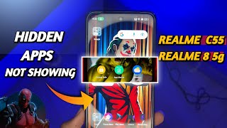 Realme 8 5g, Realme c55 Hide App Not Working | Hide app not showing