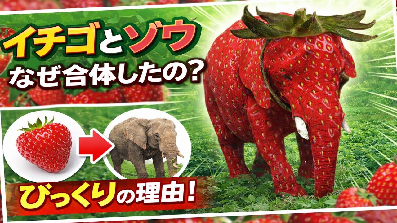 【衝撃】ストロベリーエレファントは、なぜ生まれたのか?完全考察!【イタリアンブレインロット】