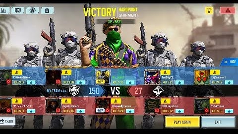 Insane 75 kills in call of duty, Brutal win at Hardpoint 🔥 #gaming #gameplay #pubg 