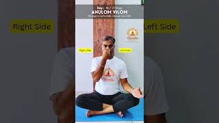 Day 18 of 21 | Anulom Vilom Pranayama | Reduce Stress, Improve Focus & Balance Your Mind | #WYD