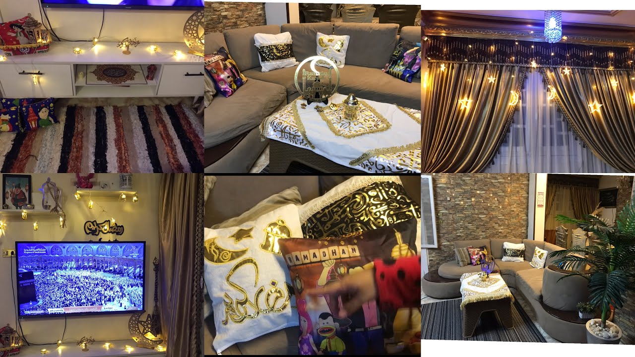 أخيرًا 😮 فرش زينه رمضان في الريسبشن 😍شوفو جوزى عمل ايه 🫣