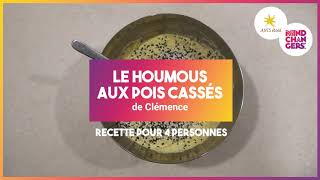 Recette Durable - Le Houmous Aux Pois Cassés De Clémence