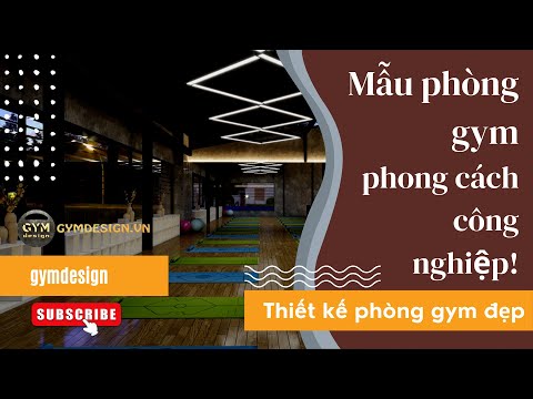 Video Mẫu thiết kế phòng gym phong cách công nghiệp |... - youtube