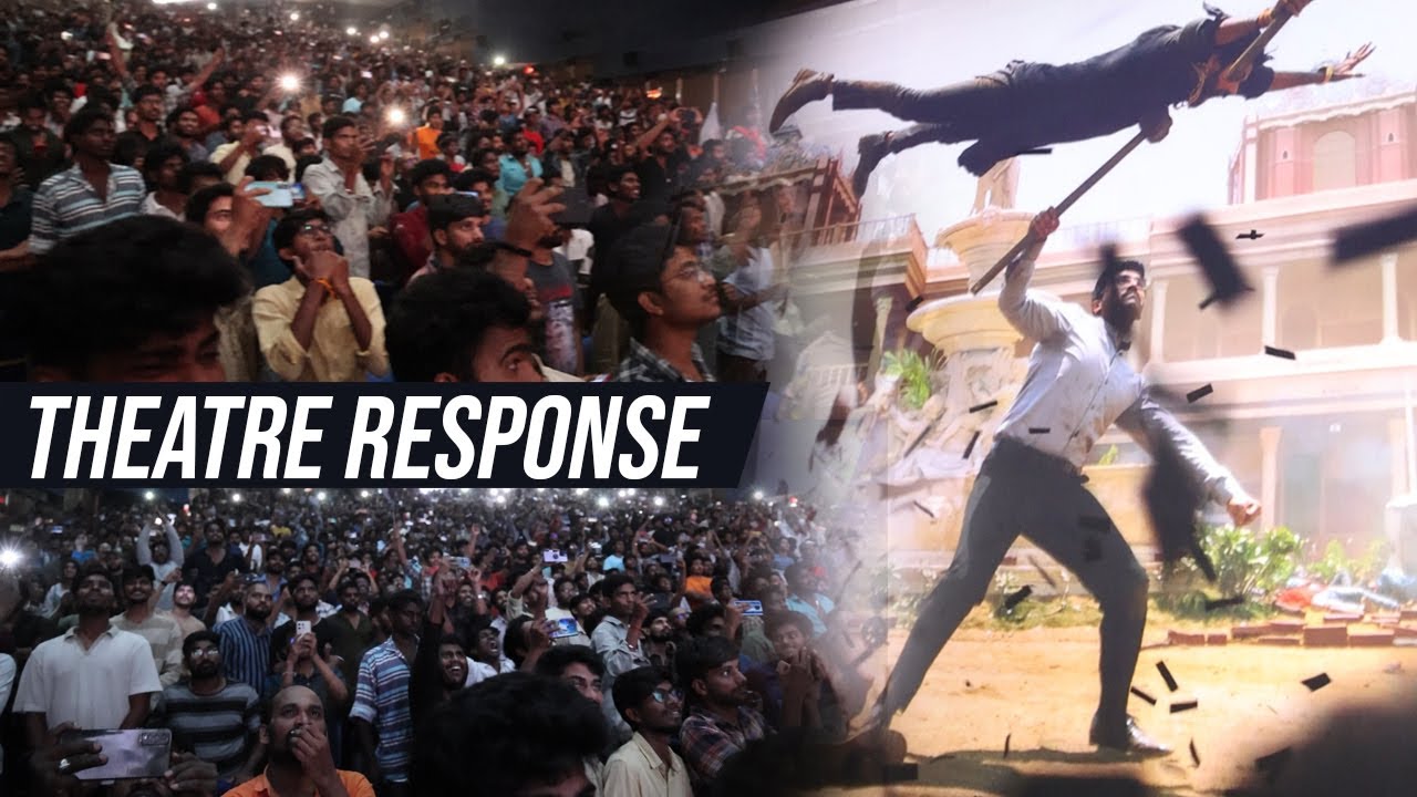 Game Changer Teaser Theatre Response | Ram Charan Fans Hungama | Manastars