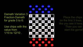 Damath variations - do it yourself!