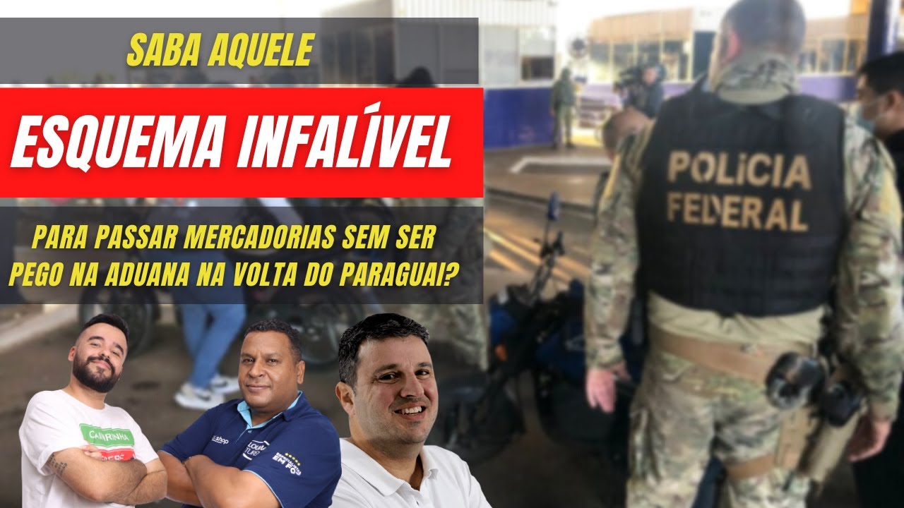 EXISTE ESQUEMA PRA PASSAR MERCADORIA DO PARAGUAI PARA O BRASIL? CORTES DESTINO IGUAÇU NEWS