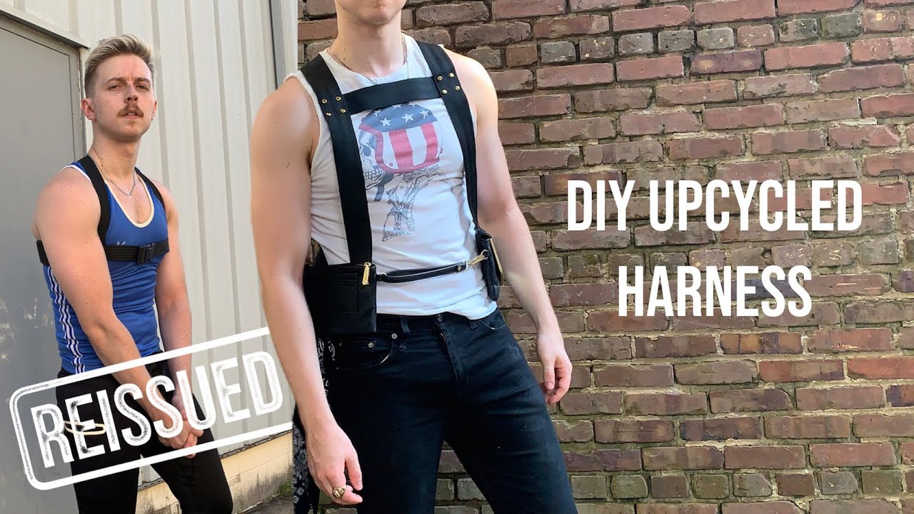 DIY upcycled utility harness/bag