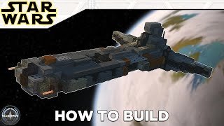 Pelta-class frigate &quot;Phoenix Home&quot; | Minecraft Star Wars tutorial