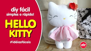 Faça em Poucos Passos uma Hello Kitty Linda e Arrase!!! screenshot 3