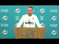 Coach Jeff Hafley meets with the media | Miami Dolphins