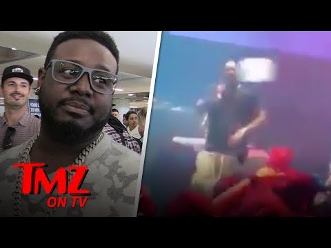 T-Pain Hit In The Face While Performing | TMZ TV