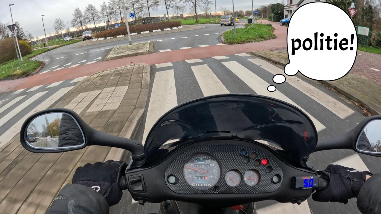 Runner 183cc | politie | POV RIDE