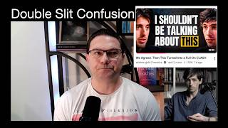 The Double Slit, observers, @SecretScholars and @andrewgoldheretics