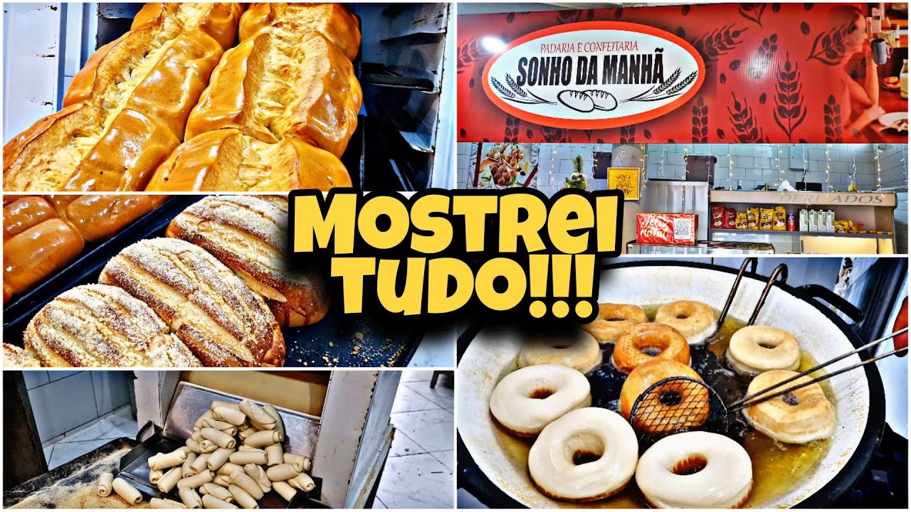 PADARIA: Mostrei nossa produção! #minipadaria #padaria #padeiro #paes