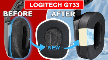 SOULWIT® | How to Replace Logitech G733 G535 G335 Earpads | Repair Earpad Parts Kit