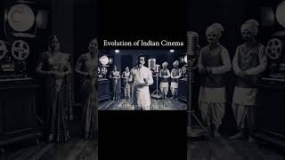 From silent screens to digital dreams #indiancinema#bollywoodhistory#cinemaevolution#youtubeshorts