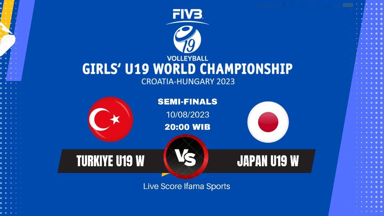 🔴TURKIYE U19 W VS JAPAN U19 W VOLLEYBALL WOMEN'S WORLD CHAMPIONSHIP