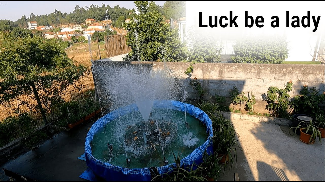 DIY Fountain | Luck be a Lady (Frank Sinatra)