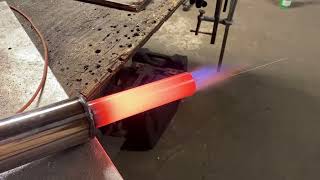 High flow hot gas generator Propane burner