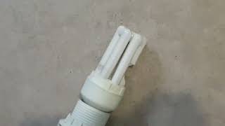 Burning electrode #3 OSRAM DULUX EL FACILITY 14W/827 220-240V 110mA 50/60Hz Made in Germany