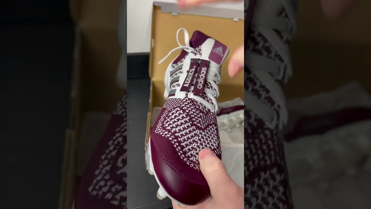10 Days of UltraBoost Cleats: Day 1 Texas A&M - YouTube
