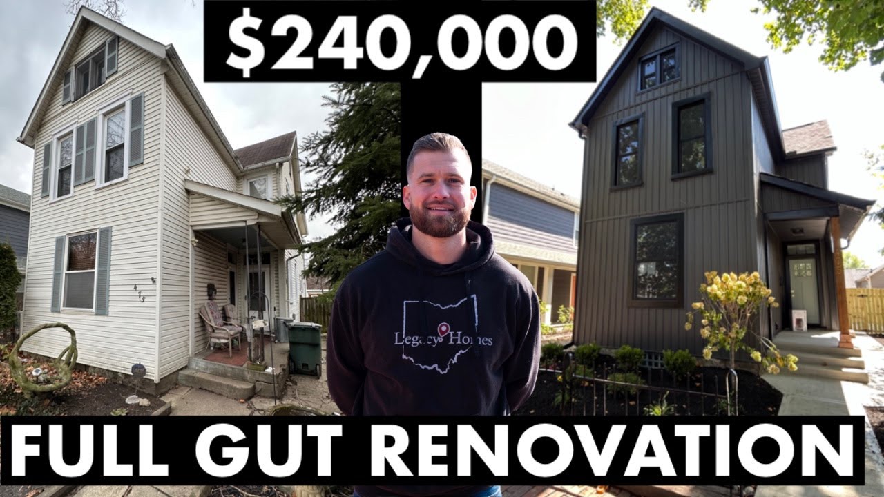 $240,000 Full Gut Renovation Finished!