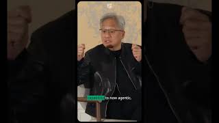 NVIDIA's Jensen Huang - Because it's able to do work, AI is valuable.