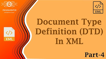 04 | Document Type Definition In XML | DTD In XML | XML DTD | XML Tutorial | XML | Pt-1 (Hindi/Urdu)